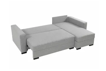 Denegal 3-personers Hjørnesovesofa - Grøn - Møbler - Sofaer - Sovesofaer