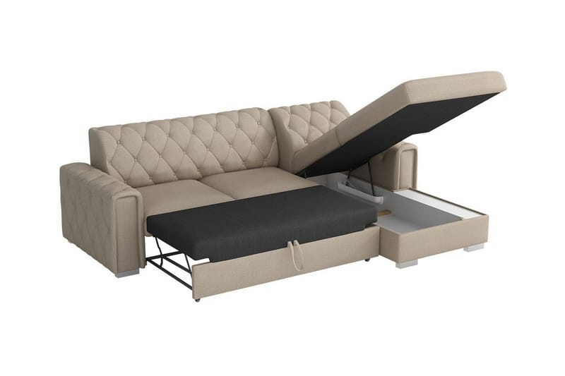 Denegal 3-personers Hjørnesovesofa - Møbler - Sofaer - Sovesofaer