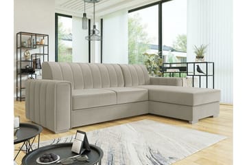 Denegal 3-personers hjørnesovesofa - Møbler - Sofaer - Sovesofaer