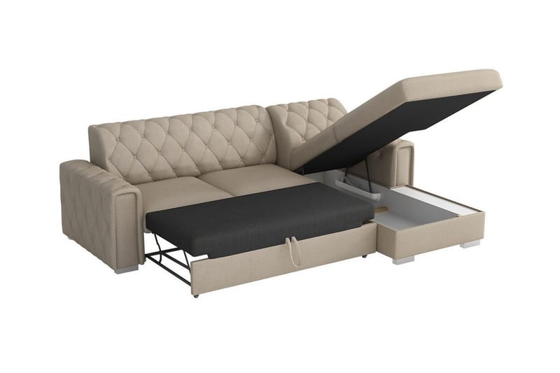 Denegal 3-personers Hjørnesovesofa - Møbler - Sofaer - Sovesofaer