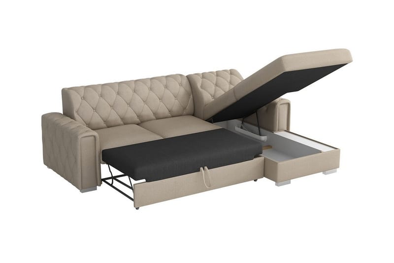 Denegal 3-personers Hjørnesovesofa - Møbler - Sofaer - Sovesofaer