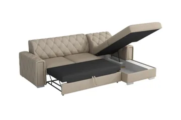 Denegal 3-personers Hjørnesovesofa - Møbler - Sofaer - Sovesofaer