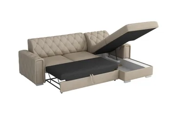Denegal 3-personers Hjørnesovesofa - Møbler - Sofaer - Sovesofaer