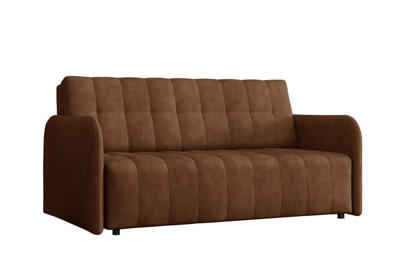 Denegal 3-personers Sovesofa - Mørkebrun - Sovesofaer - 3 personers sovesofa