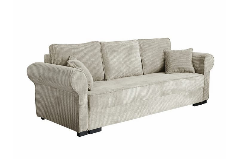 Denegal 3-personers Sovesofa - Beige - Sovesofaer - 3 personers sovesofa