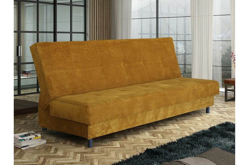 Denegal 3-personers Sovesofa - Gul - Møbler - Sofaer - Sovesofaer