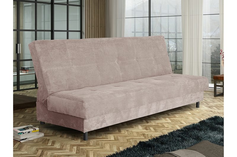 Denegal 3-personers Sovesofa - Beige - Møbler - Sofaer - Sovesofaer