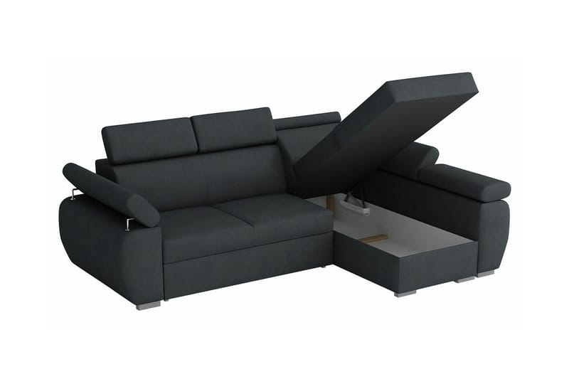 Denegal 3-personers Hjørnesovesofa - Mørkegul - Møbler - Sofaer - Sovesofaer