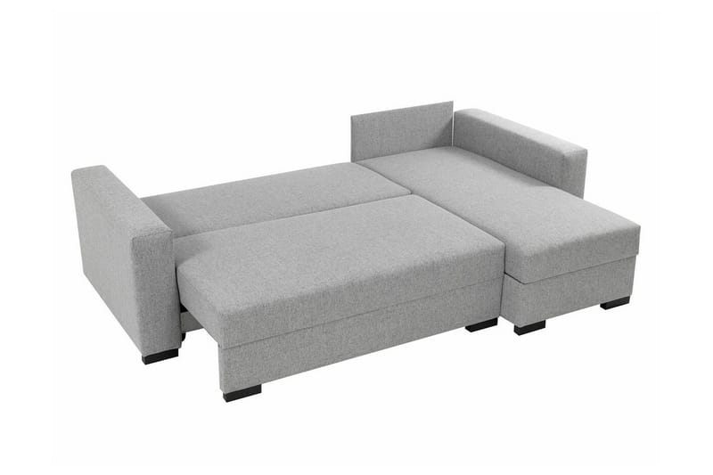 Denegal 3-personers Hjørnesovesofa - Lysebrun - Møbler - Sofaer - Sovesofaer
