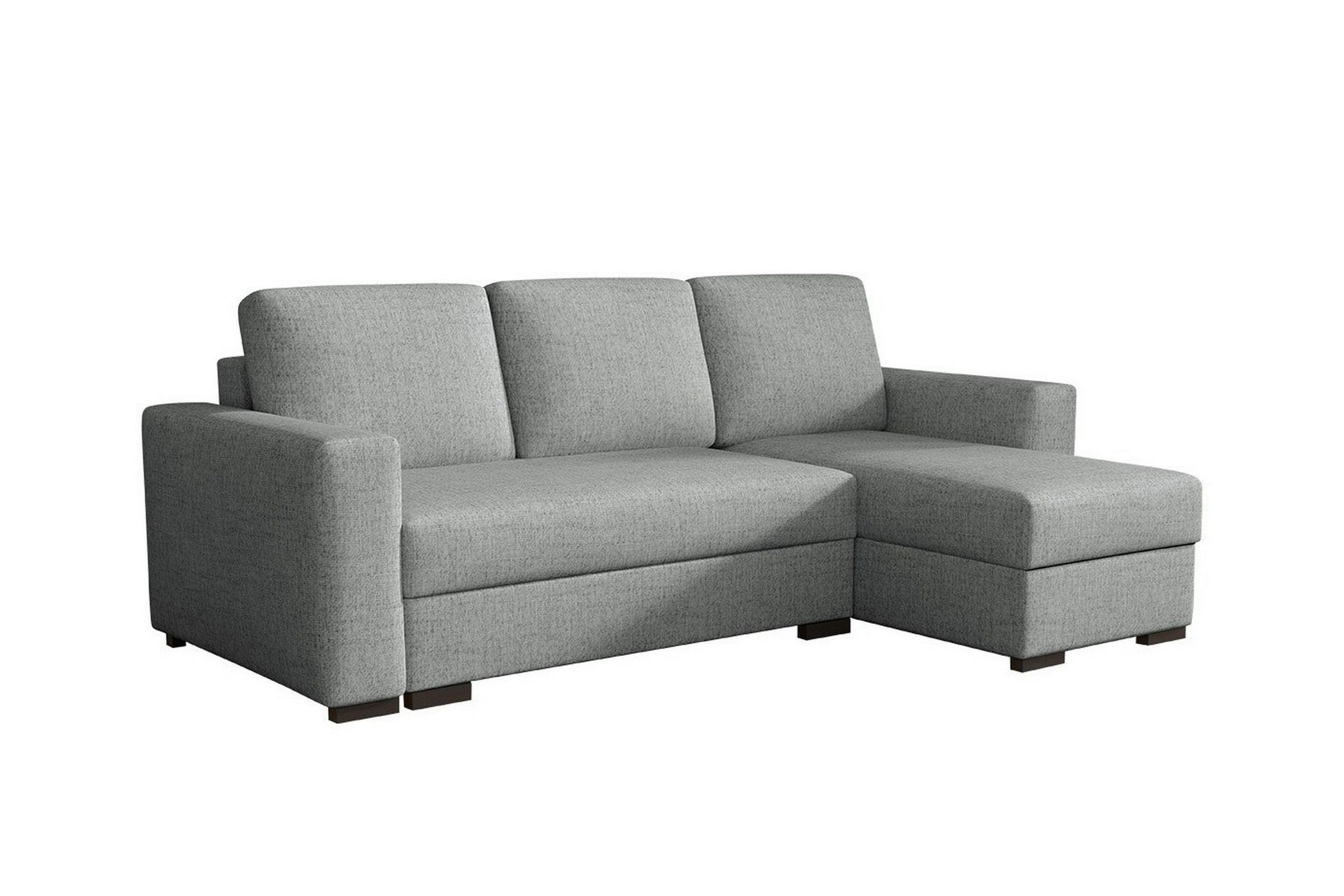 Denegal 3-personers Hjørnesovesofa - Grå - Møbler - Sofaer - Sovesofaer