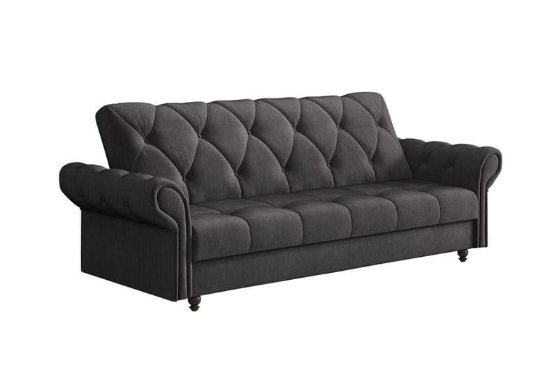 Denegal 3-personers Sovesofa - Mørkebrun - Møbler - Sofaer - Sovesofaer