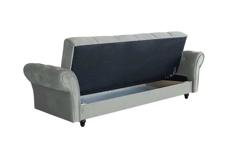 Denegal 3-personers Sovesofa - Lysegrå - Møbler - Sofaer - Sovesofaer