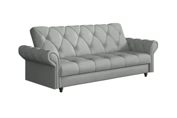 Denegal 3-personers Sovesofa - Lysegrå - Møbler - Sofaer - Sovesofaer
