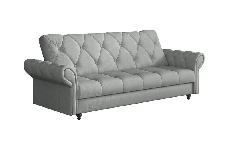 Denegal 3-personers Sovesofa, Lysegrå