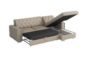 Denegal 3-personers Hjørnesovesofa - Møbler - Sofaer - Sovesofaer