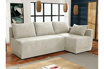 Denegal 3-personers hjørnesovesofa - Møbler - Sofaer - Sovesofaer