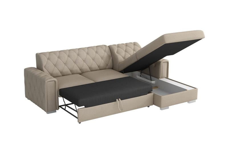 Denegal 3-personers Hjørnesovesofa - Møbler - Sofaer - Sovesofaer