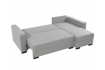 Denegal 3-personers Hjørnesovesofa - Grå - Møbler - Sofaer - Sovesofaer
