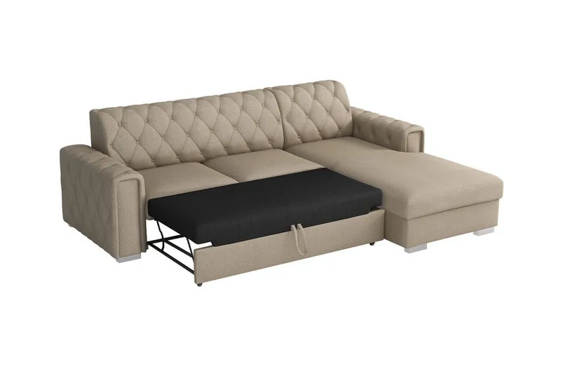 Denegal 3-personers Hjørnesovesofa - Møbler - Sofaer - Sovesofaer