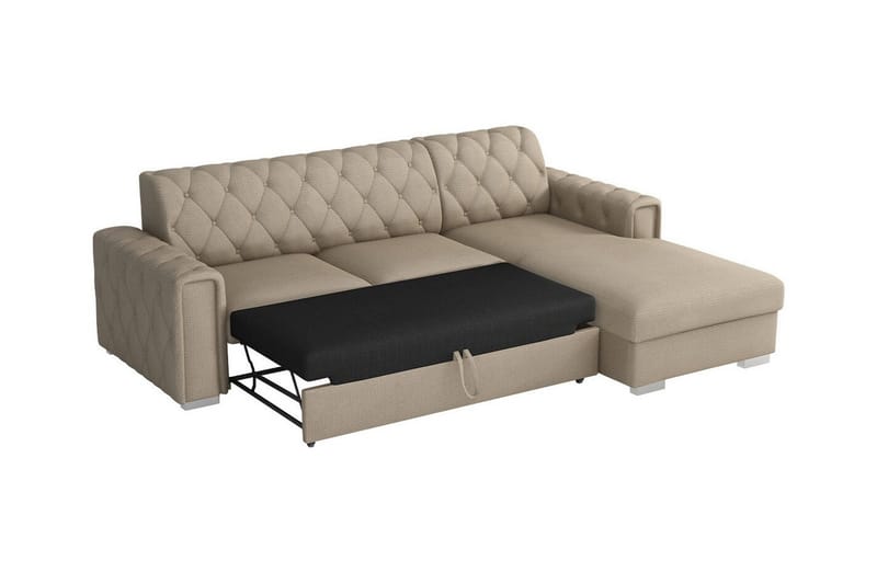 Denegal 3-personers Hjørnesovesofa - Møbler - Sofaer - Sovesofaer