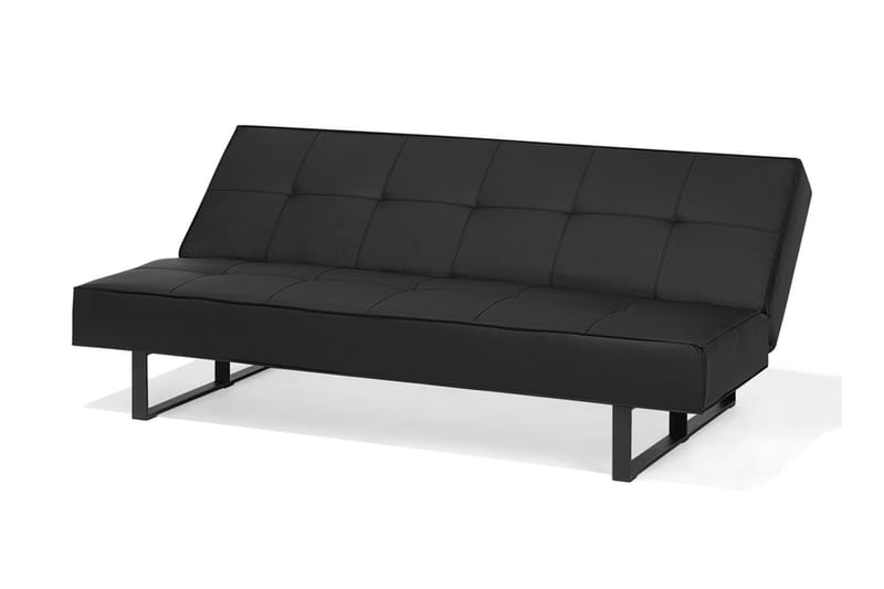 Derby sovesofa 189 cm - Sort - Sovesofaer - 3 personers sovesofa