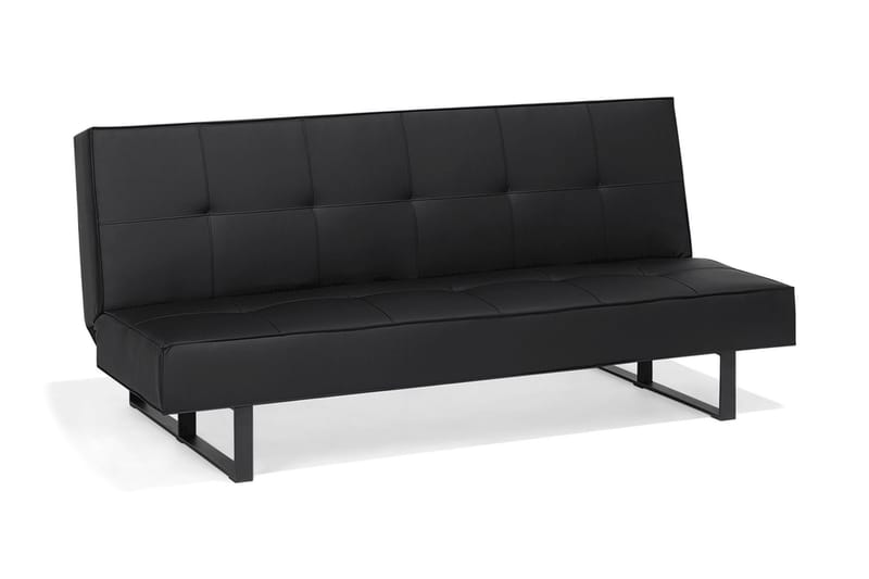 Derby sovesofa 189 cm - Sort - Sovesofaer - 3 personers sovesofa