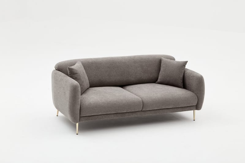 Devika Sovesofa 3-personers - Grå - Møbler - Sofaer - Sovesofaer