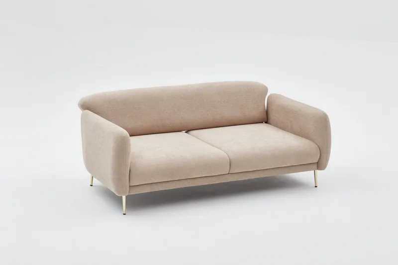 Devika Sovesofa 3-personers - Beige - Møbler - Sofaer - Sovesofaer