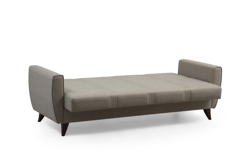 Dewan 3-personers Sovesofa 96x183 cm med Opbevaring i Hør - Beige - Møbler - Sofaer - Sovesofaer