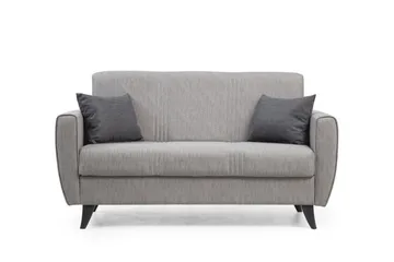 Dewan Sovesofa 2-personers - Lysegrå - Møbler - Sofaer - Sovesofaer