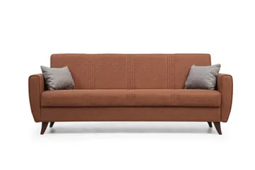 Dewan Sovesofa 3-personers - Rød - Møbler - Sofaer - Sovesofaer