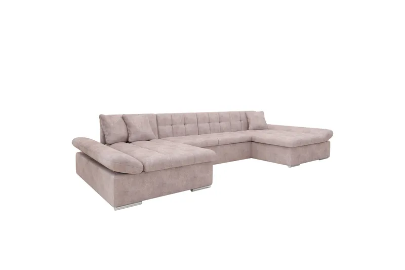 Dewitt Sovesofa Dubbeldivan 5-sits, Rosa