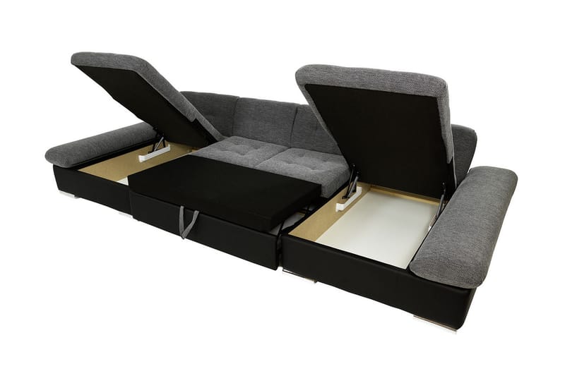 Dewitt Sovesofa m. To Chaiselonger - Møbler - Sofaer - Sovesofaer