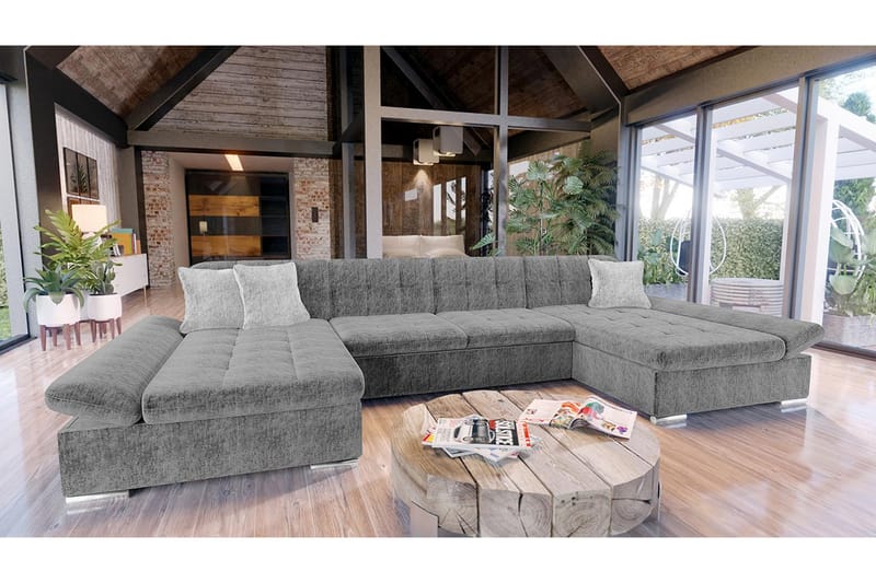 Dewitt Sovesofa m. To Chaiselonger - Møbler - Sofaer - Sovesofaer