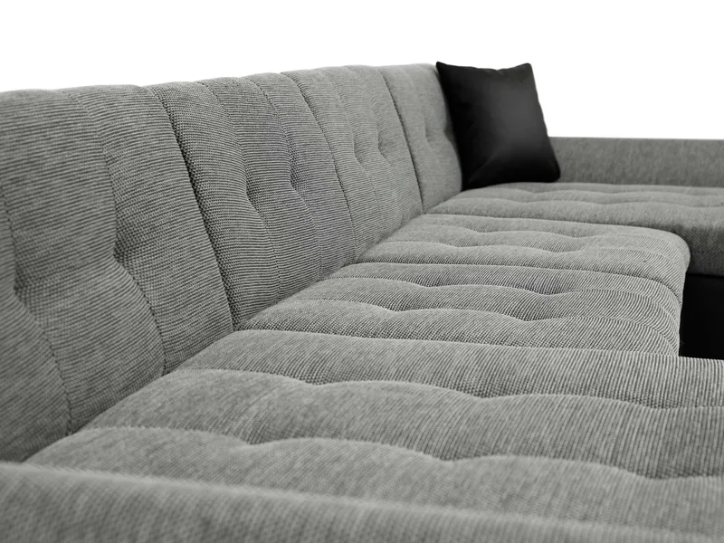 Dewitt Sovesofa med dobbelt chaiselong 5-personers - Brun - Møbler - Sofaer - Sovesofaer