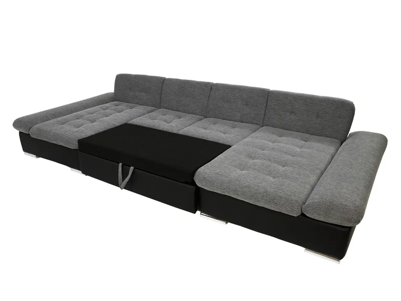 Dewitt Sovesofa med dobbelt chaiselong 5-personers - Brun - Møbler - Sofaer - Sovesofaer