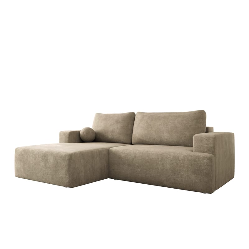Deylor 3-personers sovesofa med chaiselong, beige