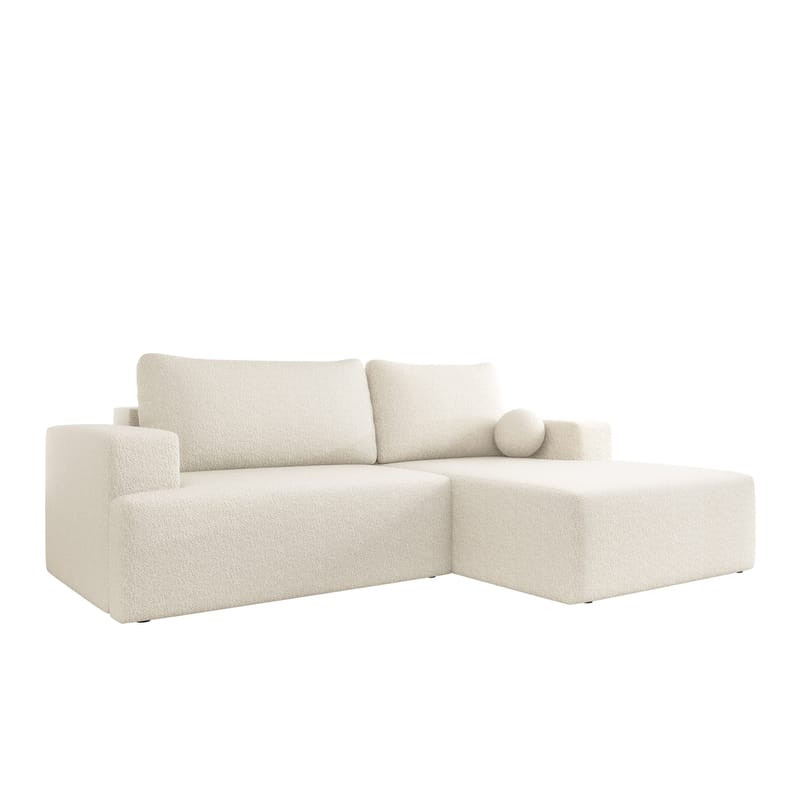 Deylor Sovesofa med chaiselong 3-personers - Hvid - Møbler - Sofaer - Sovesofaer