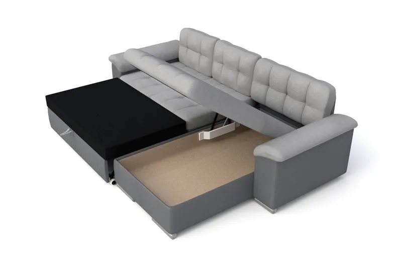 Diana Sovesofa med diva 280x160x76 cm - Møbler - Sofaer - Sovesofaer