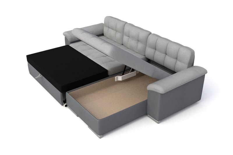 Diana U-sovesofa 280x160x76 cm - Sovesofaer - Sovesofa chaiselong