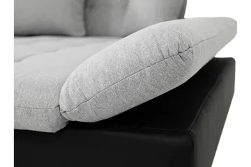 Djerra Sovesofa med Chaiselong 3-personers i Chenille - Grøn - Møbler - Sofaer - Sovesofaer
