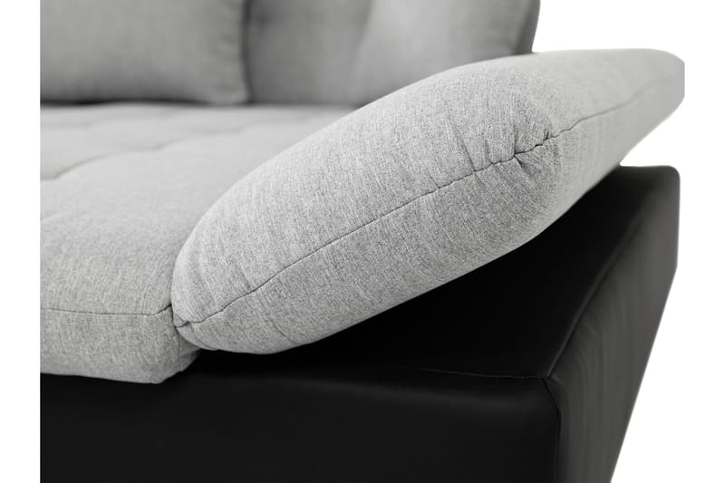 Djerra Sovesofa med Chaiselong 3-personers i Chenille - Grøn - Møbler - Sofaer - Sovesofaer