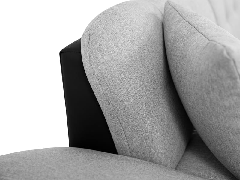 Djerra Sovesofa med chaiselong 3-personers - Brun - Møbler - Sofaer - Sovesofaer