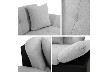 Djerra Sovesofa med Divan 3-personers - Grøn - Møbler - Sofaer - Sovesofaer