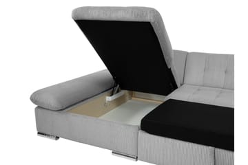 Djerra Sovesofa med Divan 3-personers - Grøn - Møbler - Sofaer - Sovesofaer