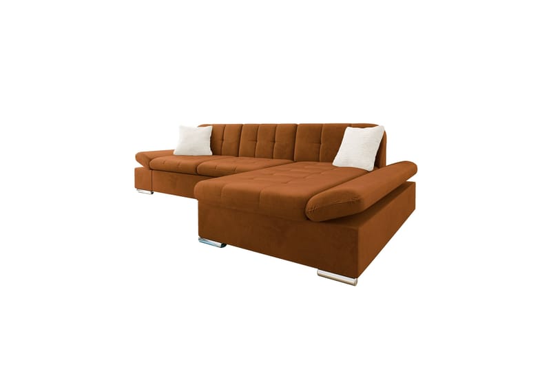 Djerra Sovesofa med Divan 3-personers, Orange