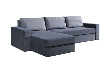 Domino Sovesofa med diva 234x156x82 cm - Møbler - Sofaer - Sovesofaer