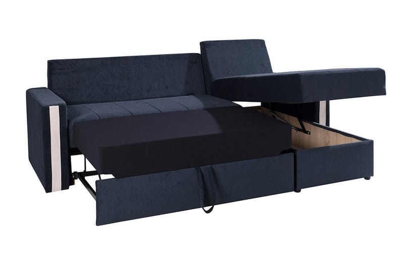 Domino Sovesofa med diva 234x156x82 cm - Møbler - Sofaer - Sovesofaer