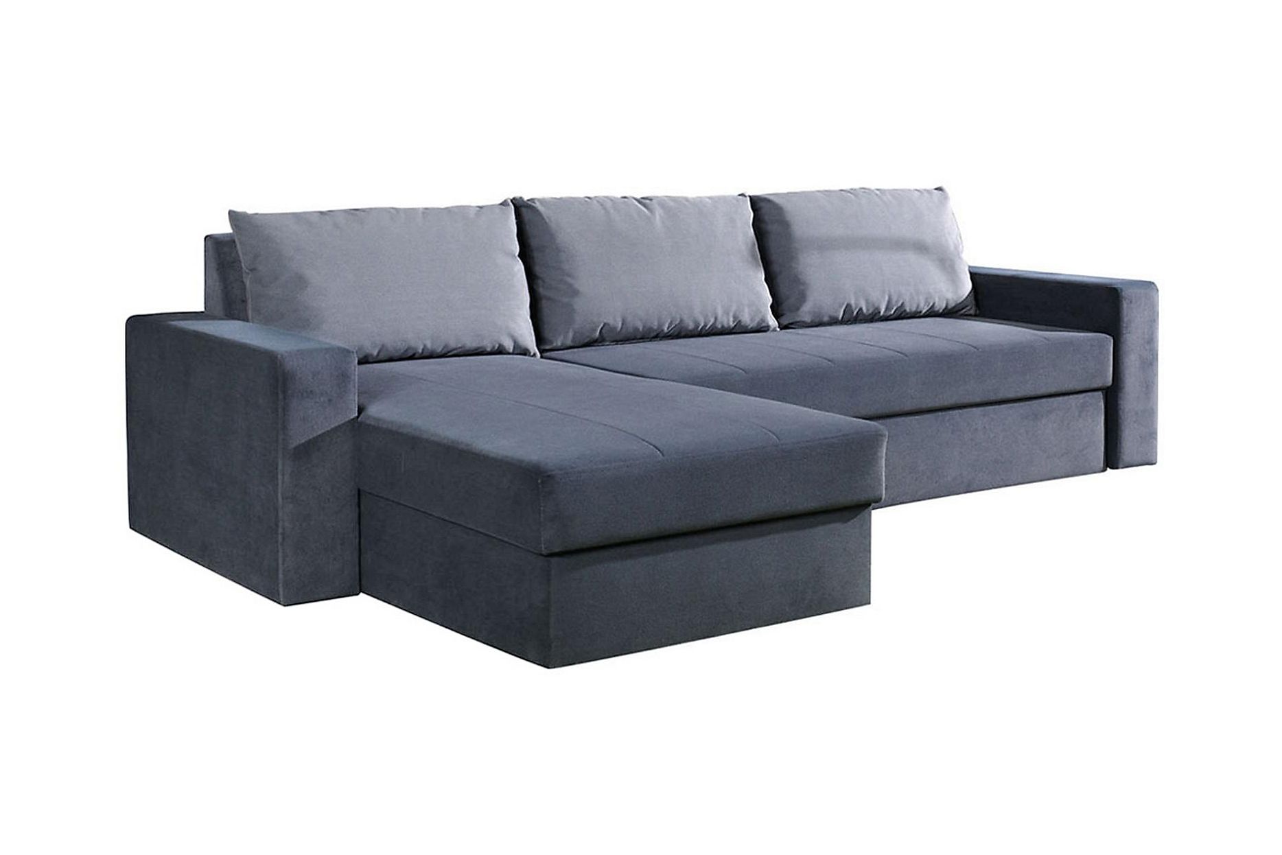 Domino Sovesofa med diva 234x156x82 cm - Møbler - Sofaer - Sovesofaer