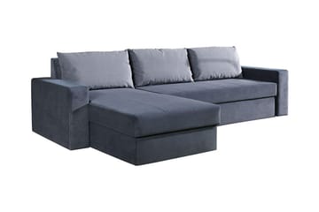 Domino Sovesofa med diva 234x156x82 cm - Møbler - Sofaer - Sovesofaer
